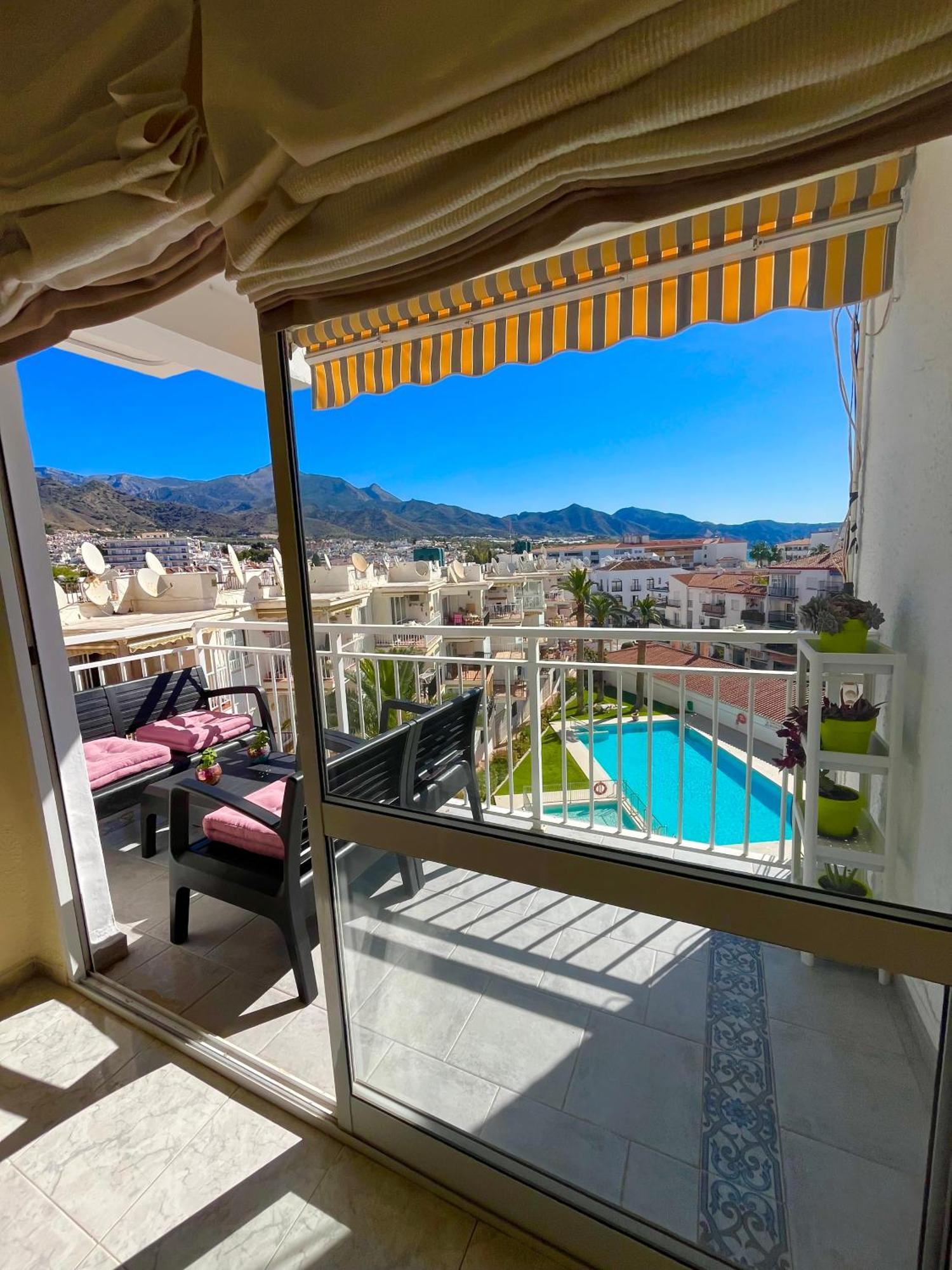 Wonderful Flat With Seaview In Nerja Apartment Exterior photo