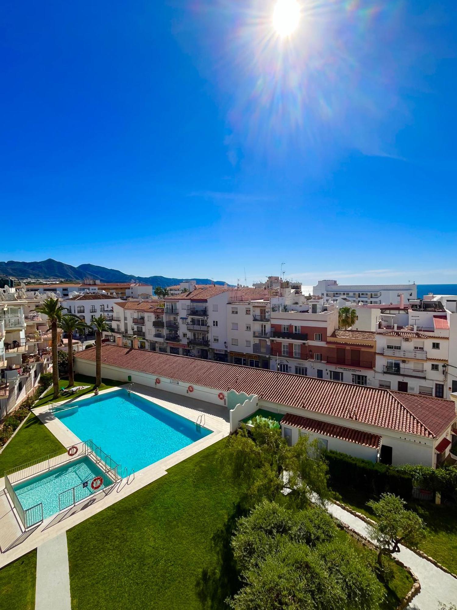 Wonderful Flat With Seaview In Nerja Apartment Exterior photo
